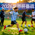 阿根廷队长梅西在2026世界杯备战训练中