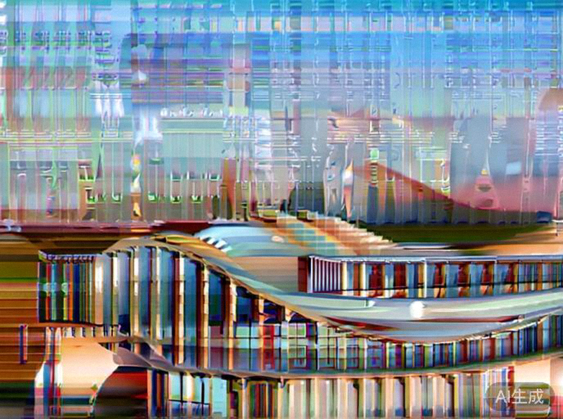 墨西哥阿兹特克体育场（Estadio Azteca）宏伟的外部景观，巨大的混凝土结构，背景是山峦