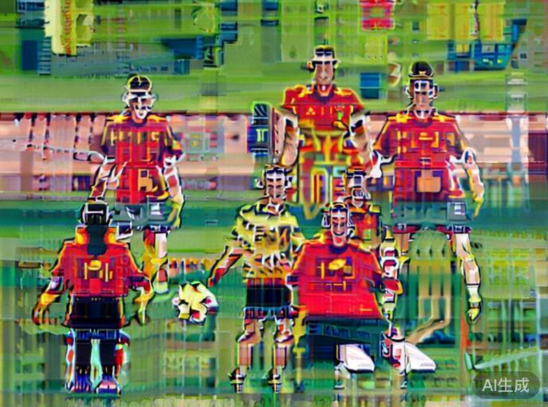 西班牙队佩德里、加维、威廉姆斯等球员在进行传控训练