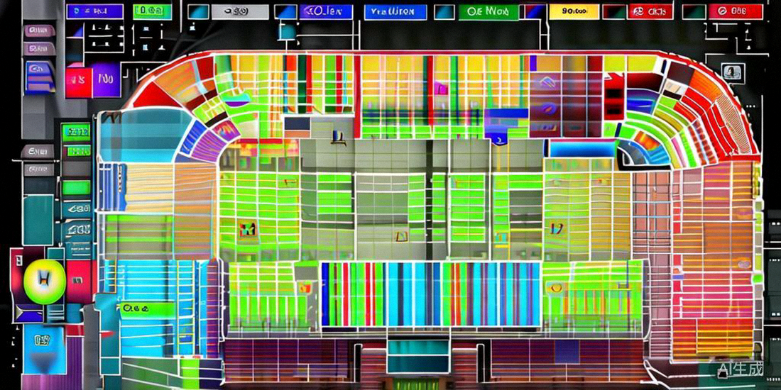 2026世界杯某承办体育场的座位分区示意图，清晰标注不同门票类别对应的区域