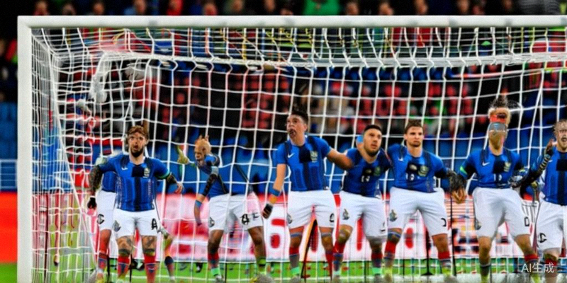 法国国家队在2026世界杯预选赛中的团队防守瞬间，球员纪律严明