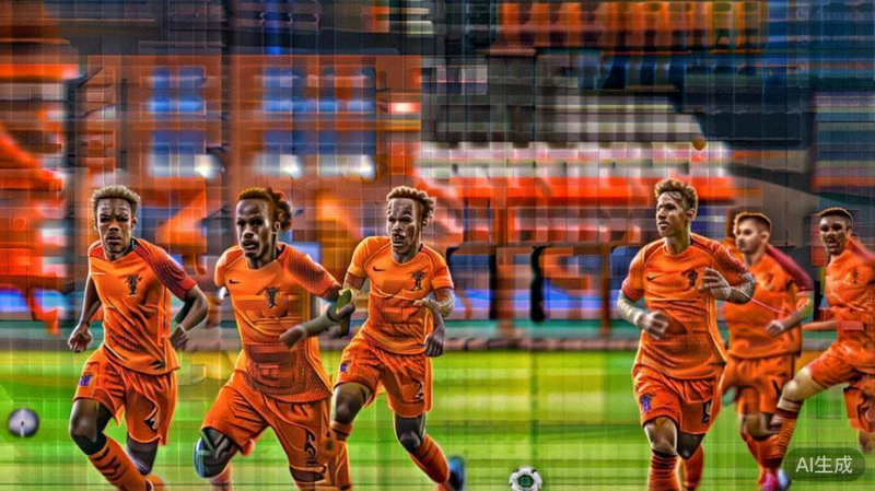 荷兰国家男子足球队新一代球员在比赛中展现全攻全守足球理念