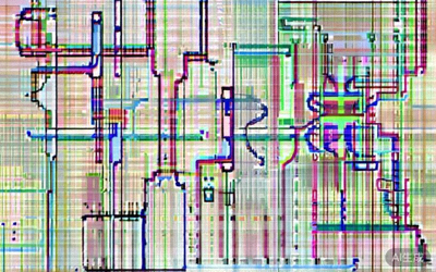洛杉矶SoFi体育场未来感十足的顶棚和内部景观，高科技多功能体育场