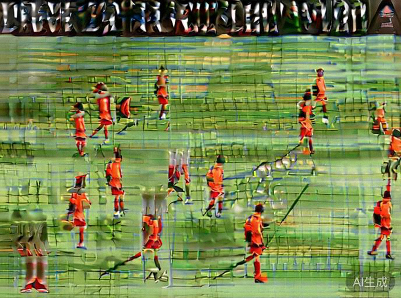 荷兰队在进行精密的阵地战演练，强调传球与跑位