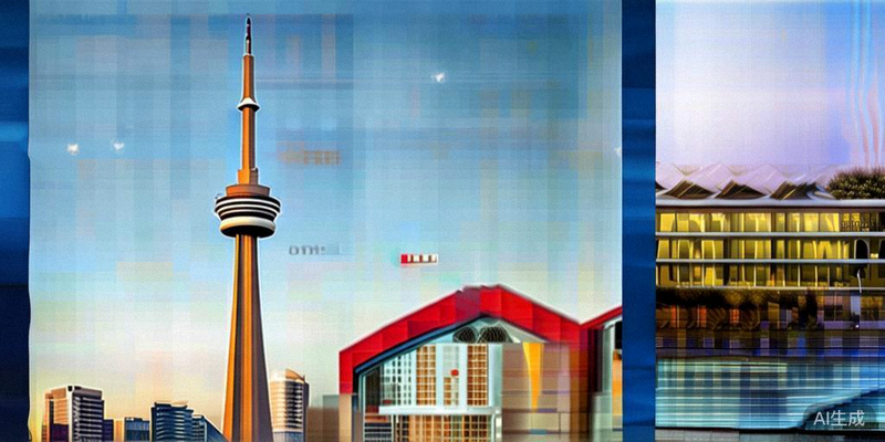 加拿大2026世界杯举办城市多伦多和温哥华的标志性建筑与体育场外景