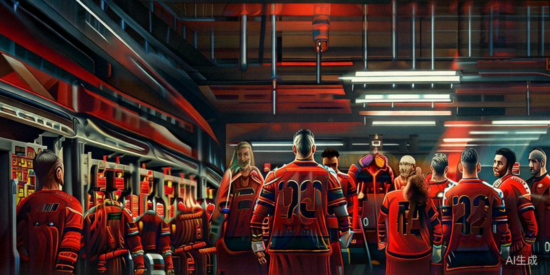 比利时国家队黄金一代球员在更衣室内进行团队会议