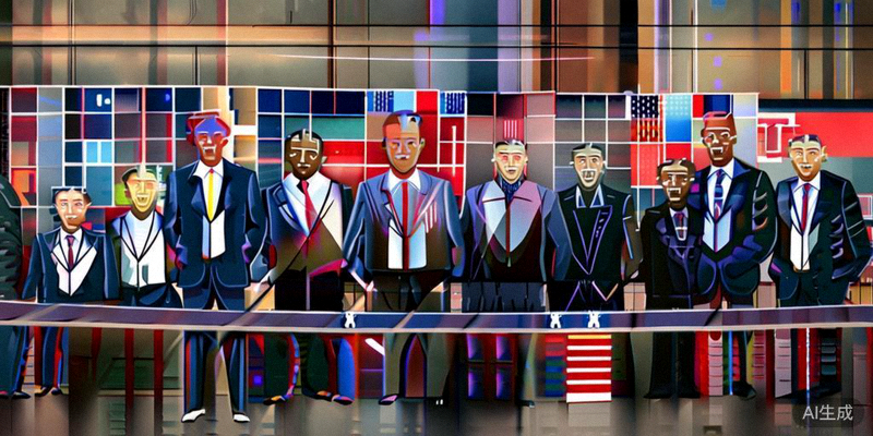 美国足协新闻发布会，新任国家队主教练与官员合影