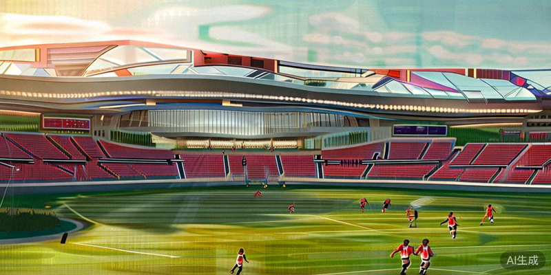 加拿大国家队作为东道主在新建体育场进行适应性训练