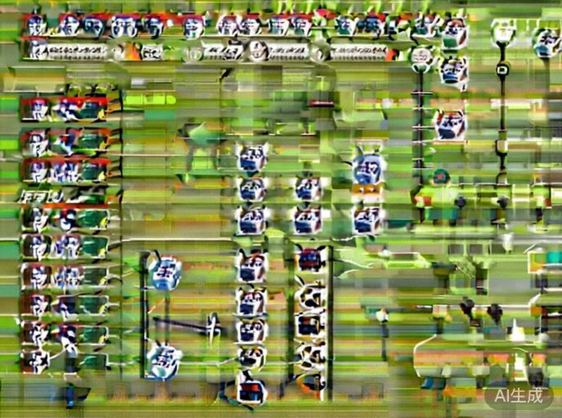 日本国家男子足球队进行高强度的技术训练和小组配合练习