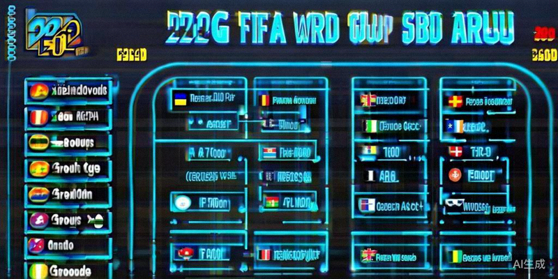 2026世界杯小组赛对阵表，显示48支球队分入16个小组的情况