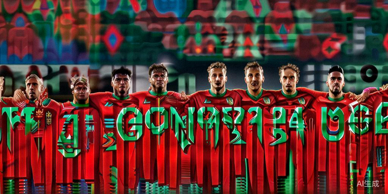 首次晋级世界杯八强的黑马球队摩洛哥全队赛后肩并肩向本国球迷看台致谢，场面感人