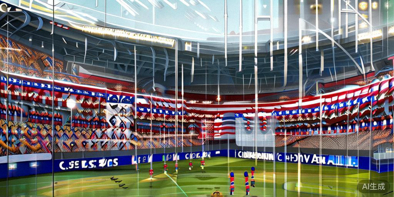 美国国家男子足球队在主场受到球迷热烈欢迎的场景