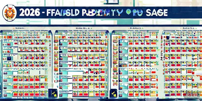 2026世界杯小组赛阶段赛程日历概览图，标注了比赛日期和承办城市
