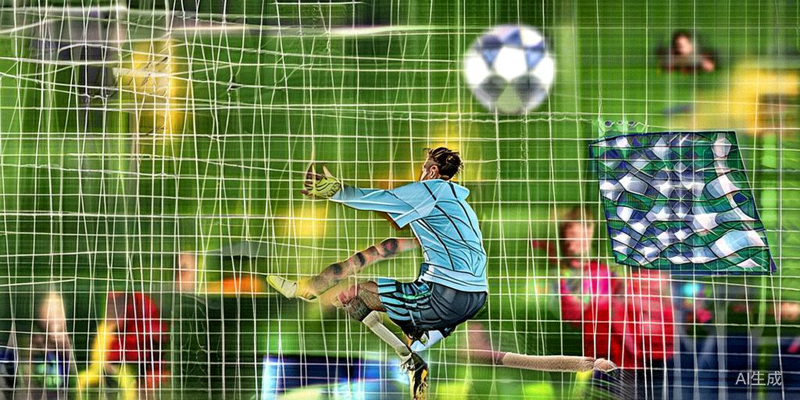 一名球员在边路送出精准传中助攻队友破门的瞬间动作分解图