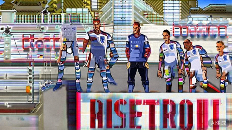 英格兰队赛前合影，索斯盖特与凯恩、贝林厄姆等球星在一起