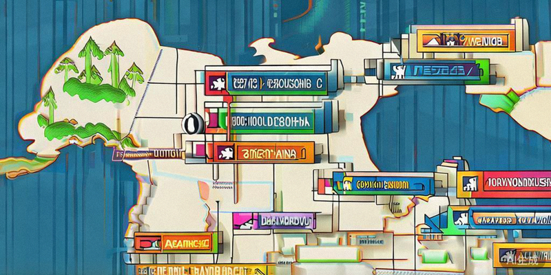 北美地图上清晰标注了16个2026世界杯承办城市的位置和主要体育场图标