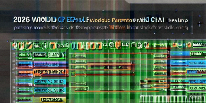 2026世界杯48支球队新赛制图解，展示小组赛和淘汰赛晋级路径