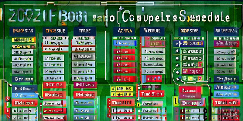 2026世界杯完整赛程表图表，清晰展示从小组赛到决赛的所有比赛日期