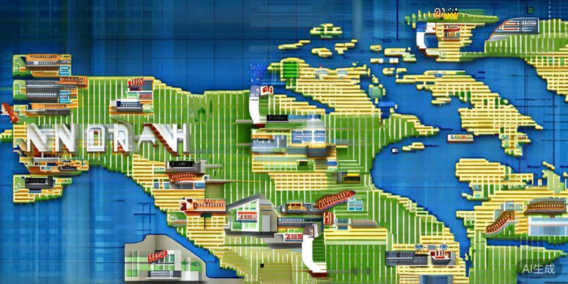 北美地图上清晰标注了2026世界杯所有16个主办城市和体育场的地理位置