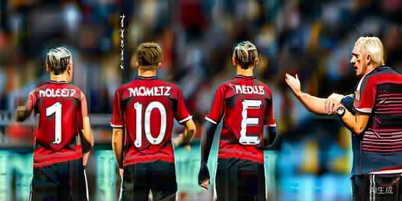 德国队新任主教练在场边指导穆西亚拉、哈弗茨等球员