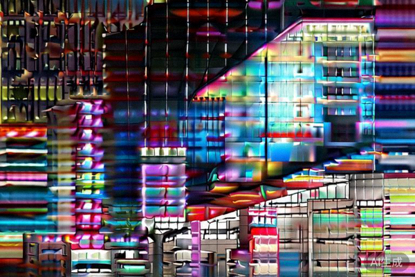 美国新泽西大都会人寿体育场夜景，灯光璀璨，现代感十足