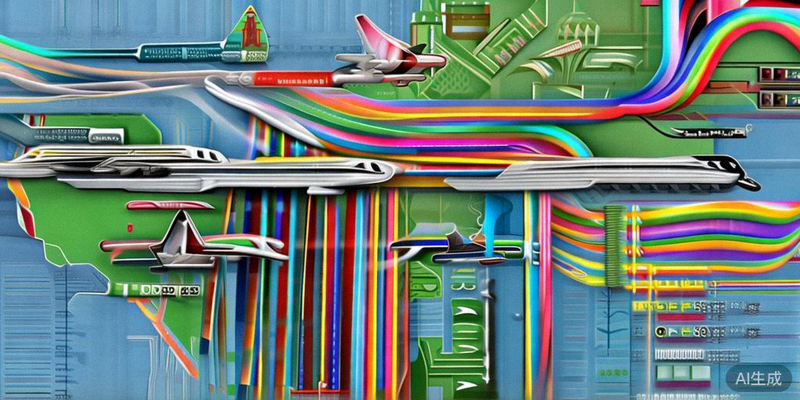 连接美国、加拿大和墨西哥三国主要世界杯承办城市的高铁与航空网络规划图