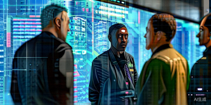 2026世界杯联合运营中心内，三国工作人员正在巨大的电子地图前讨论交通与安保方案