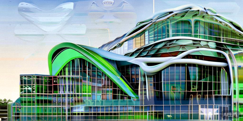 墨西哥瓜达拉哈拉阿克伦体育场（Estadio Akron）独特的现代建筑设计外观