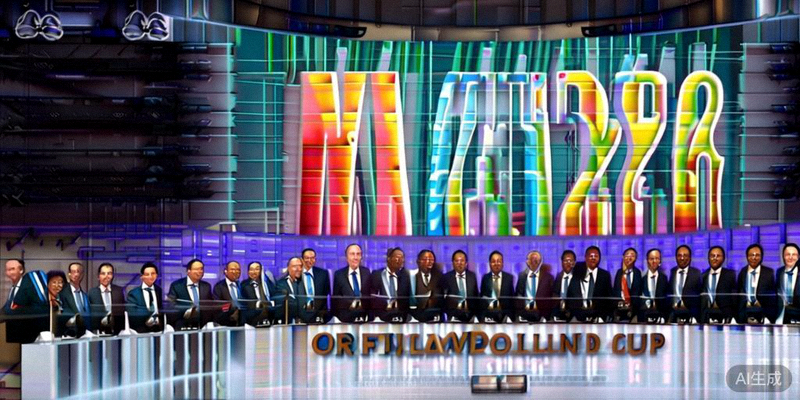 国际足联与多家全球合作伙伴举行签约仪式，共同展示2026世界杯合作标识