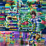 阿根廷前锋胡利安·阿尔瓦雷斯在俱乐部比赛中庆祝进球