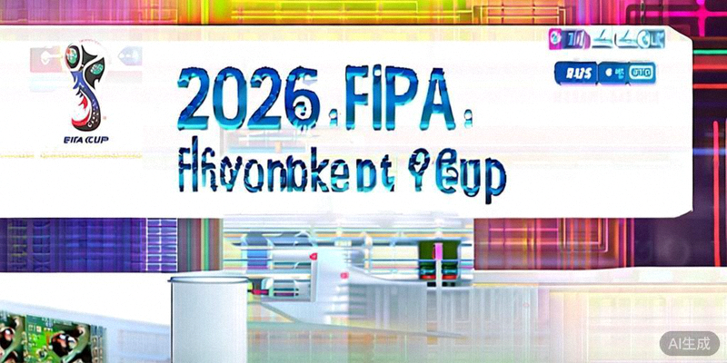 2026国际足联世界杯官方中文平台上线公告，显示网站首页界面和欢迎标语