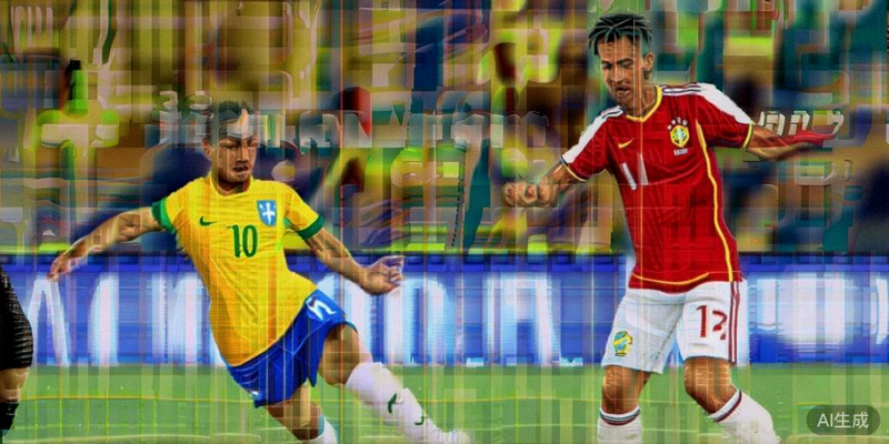 2026世界杯小组赛巴西对阵阿根廷的南美经典对决中，球员激烈拼抢的瞬间