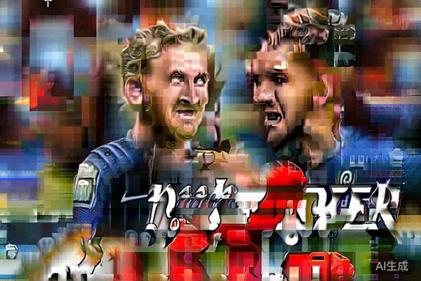 英格兰与法国队四分之一决赛中，凯恩与姆巴佩在比赛中直接对话的瞬间