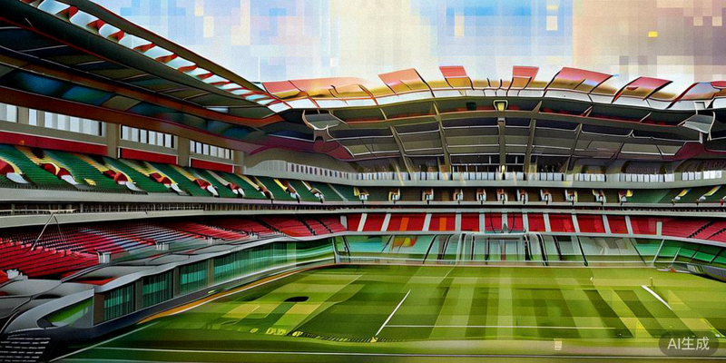 墨西哥城阿兹特克体育场内部壮观景象，这是历史上唯一举办过两届世界杯决赛的场馆