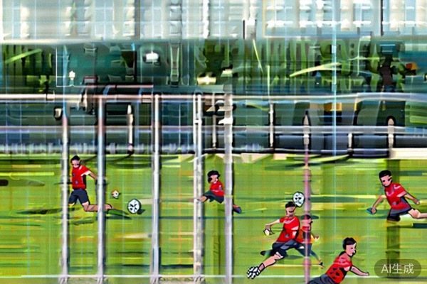 日本国家男子足球队在训练中演练快速传切配合，球员们展现出良好的技术素养