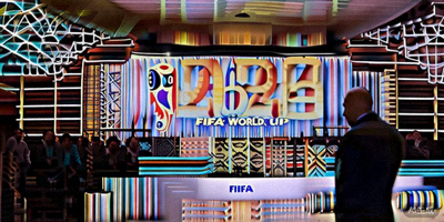 国际足联主席因凡蒂诺在新闻发布会上宣布2026世界杯赛制细节