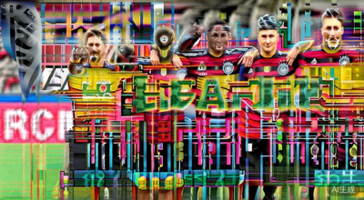 德国国家队在赛前合影，穆西亚拉、哈弗茨等球员身着国家队队服