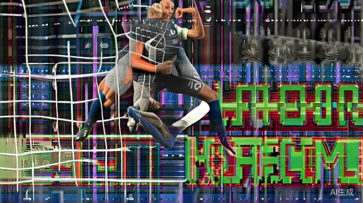 2026世界杯八分之一决赛法国对阵德国比赛中，法国队球员在加时赛打入制胜球后全队疯狂庆祝的激动场面