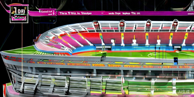 2026世界杯体育场座位图三维展示，不同颜色区块代表不同票价类别和观赛视角
