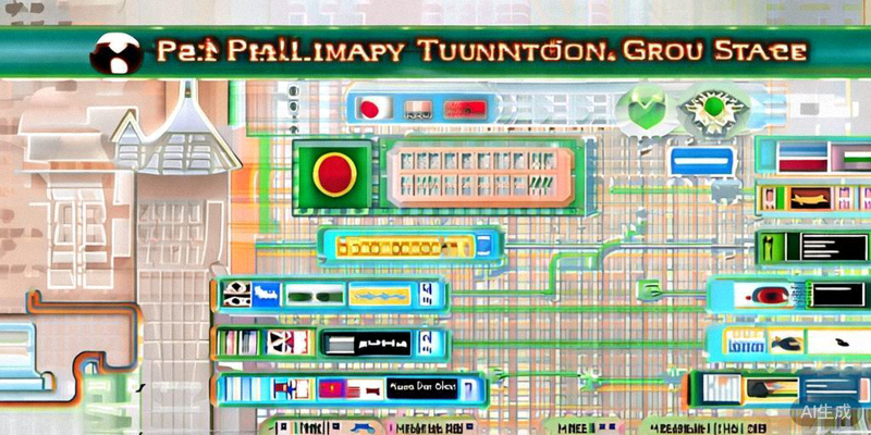 亚洲区预选赛小组赛积分榜，显示日本、韩国、伊朗、沙特阿拉伯等队领跑