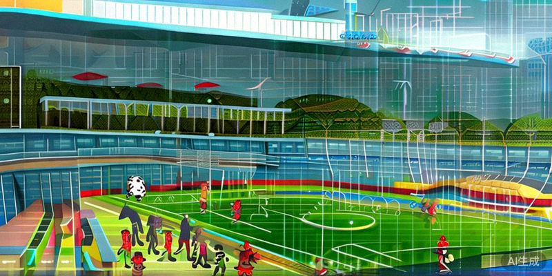 展示体育场绿色能源、社区足球项目等世界杯遗产规划的概念图