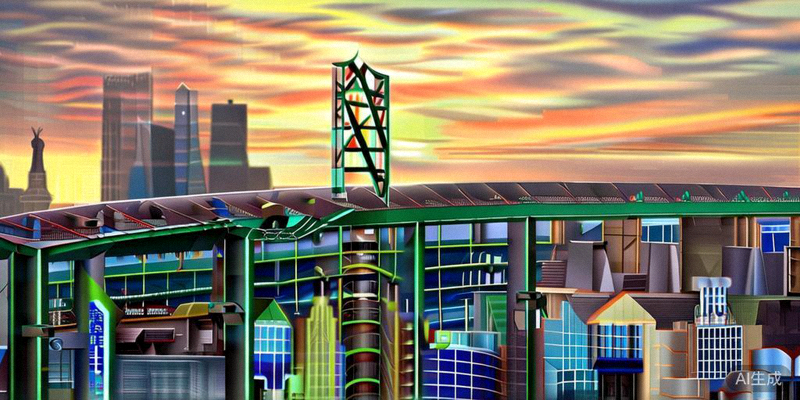 纽约大都会体育场外部宏伟景观，预计将承办2026世界杯决赛