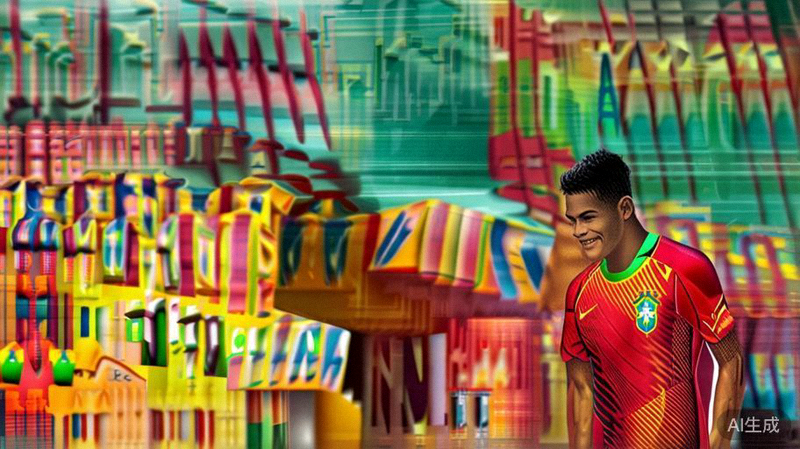 巴西国家队球员在发布会上展示新球衣，维尼修斯、罗德里戈等年轻才俊在列