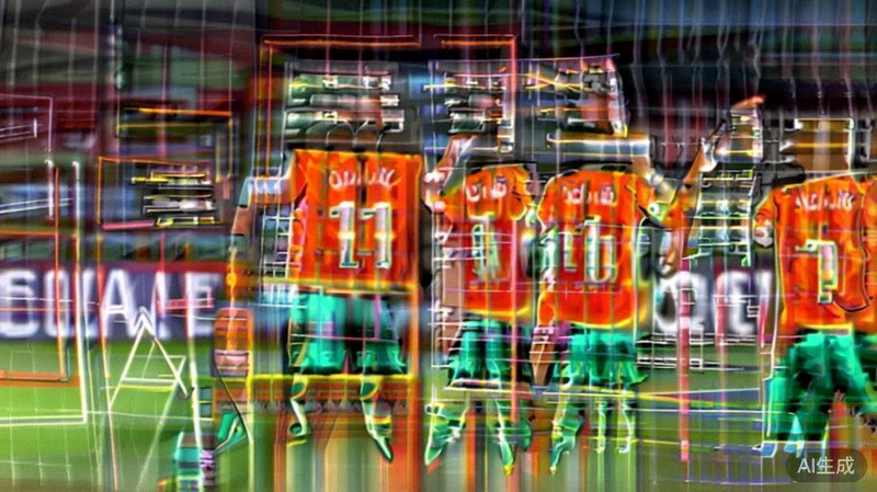 荷兰队与墨西哥队比赛中，德佩进球后与队友庆祝的镜头