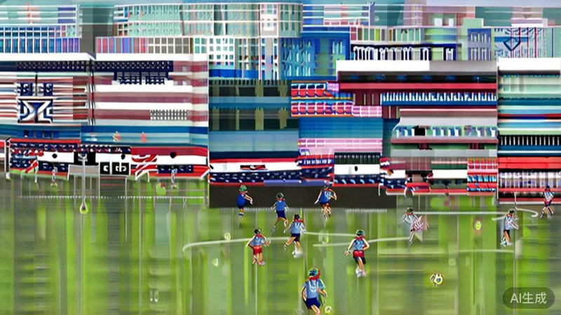 美国国家队球员在不同主办城市体育场进行适应性训练，熟悉场地