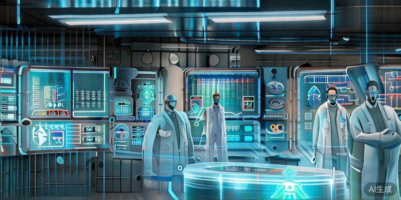 高科技运动科学实验室，研究人员正在分析球员的生理数据