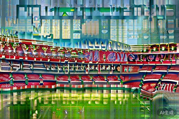 墨西哥城阿兹特克体育场内部全景，展示其悠久的足球历史与狂热氛围