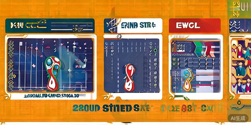 2026世界杯四种门票类别对比图：决赛、淘汰赛、小组赛及团队票的示例