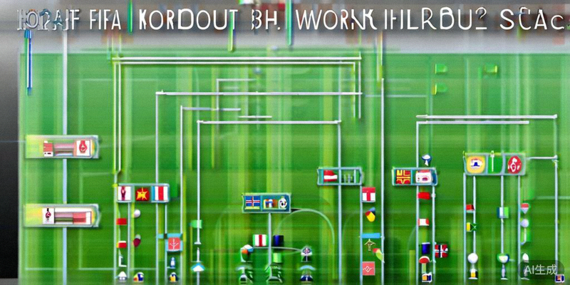 2026世界杯淘汰赛阶段树状晋级图，从32强赛至决赛的完整路径