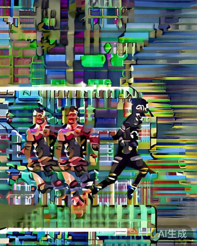 法国队前锋姆巴佩在俱乐部比赛中高速带球突破防守球员的瞬间